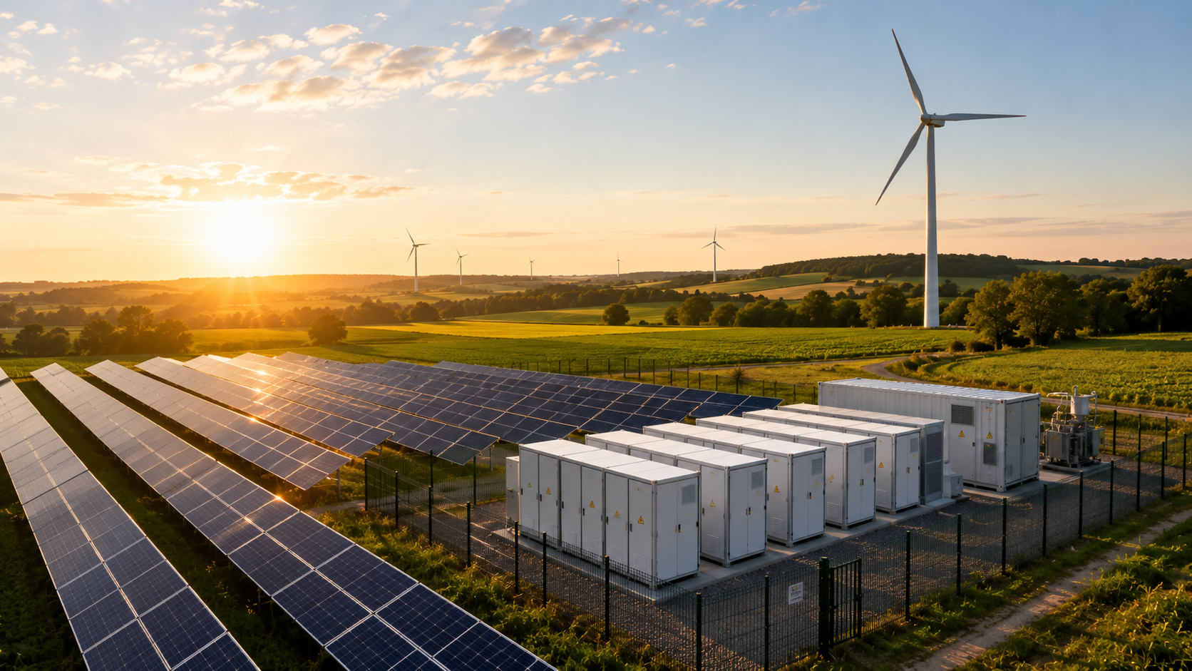 Intelligente Energiekonzepte mit Solar, Wind & Batteriespeichern